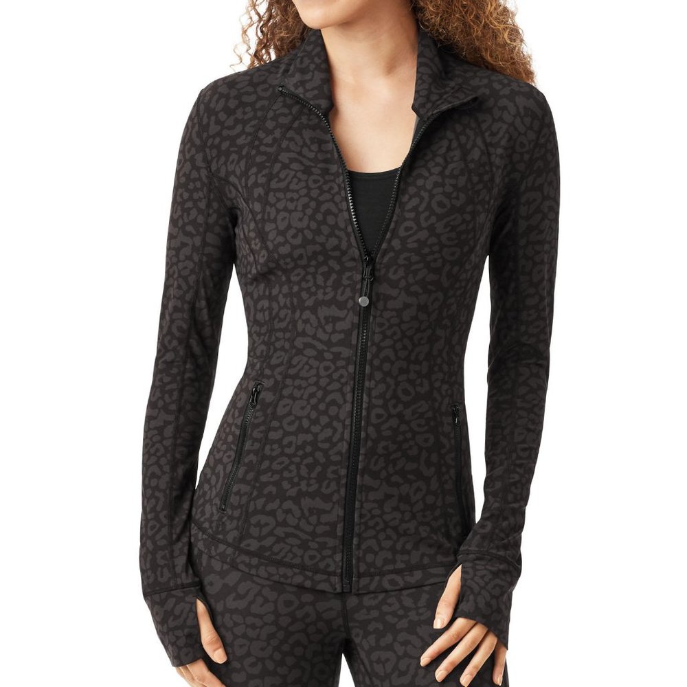 NEW WITHOUT TAGS Ladies Zen Zip Printed Jacket
